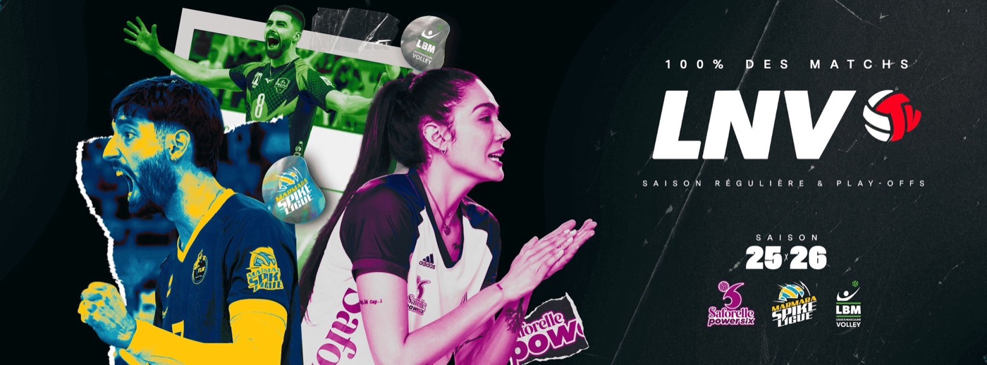 LNV TV - 100% des matchs - Saison reguliere et Play-offs