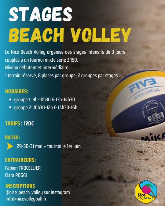 Stage Beach Mai 2025