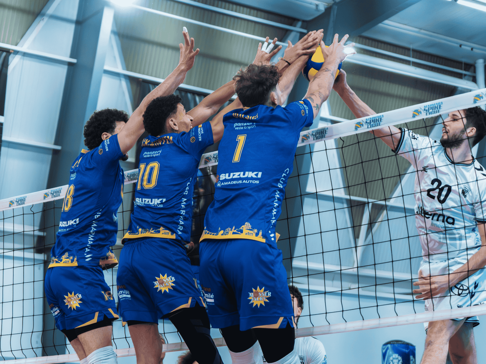 Marmara Spikeligue : rendez-vous de taille pour Nice avec la réception de Tours, leader du championnat